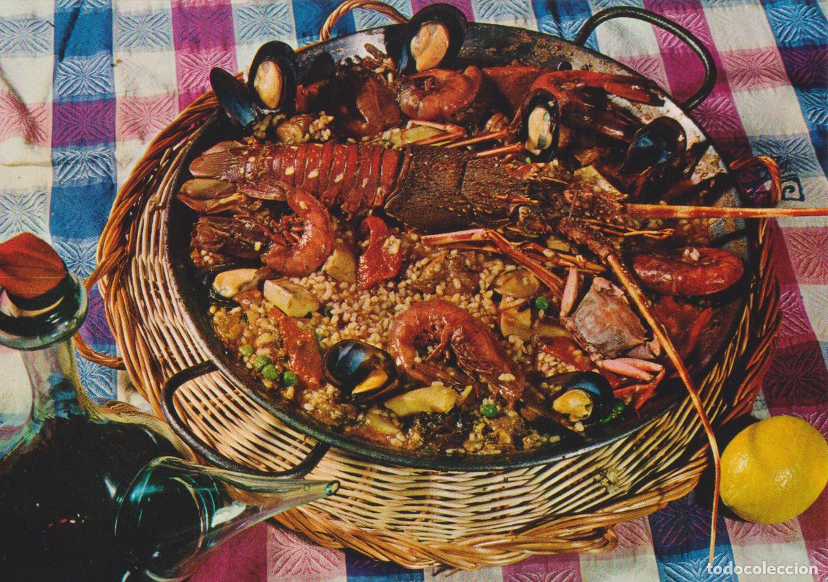 Postales: COCINA ESPA&Ntilde;OLA, PAELLA - VIS COLOR N&ordm;150 - ESCRITA