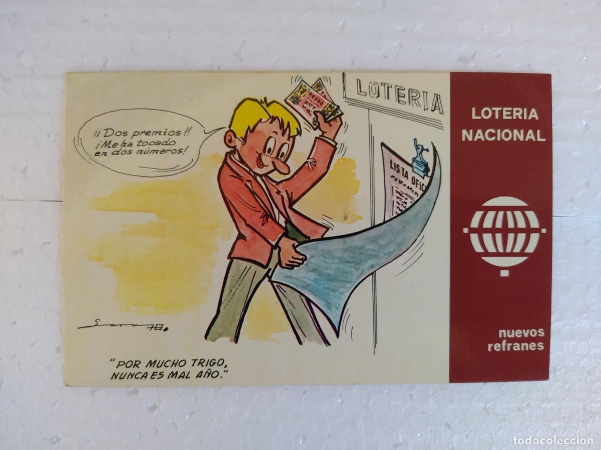 Postales: 1979 postal loter&iacute;a nacional nuevos refranes