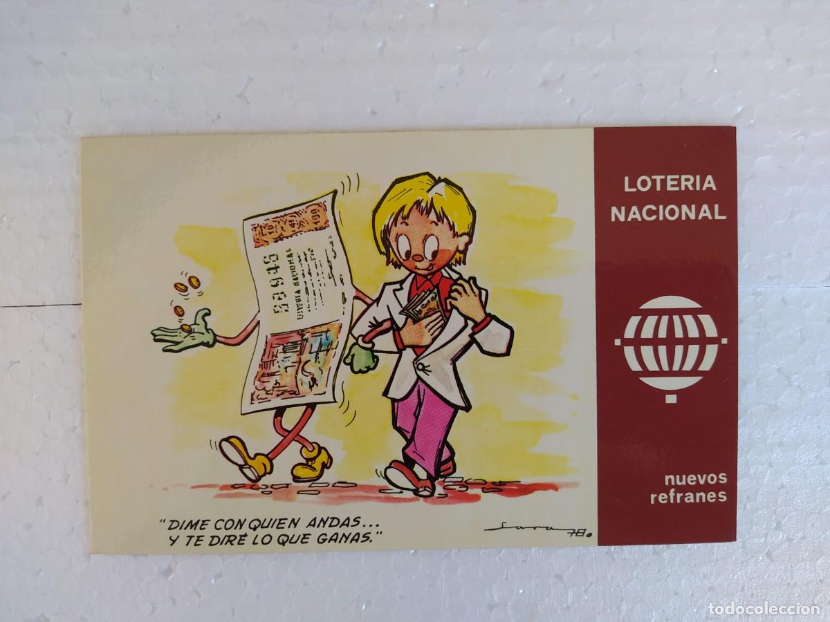 Postales: 1979 postal loter&iacute;a nacional nuevos refranes