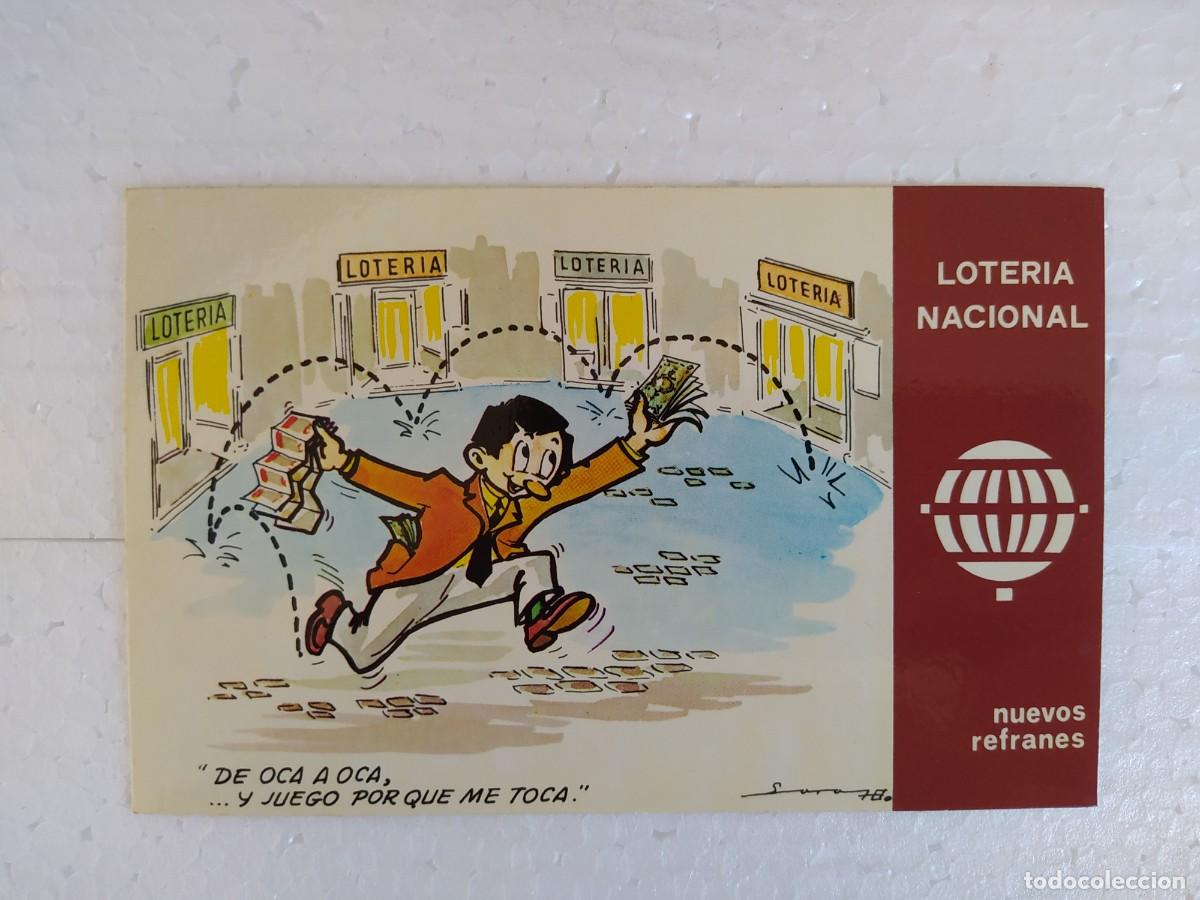 Postales: 1979 postal loter&iacute;a nacional nuevos refranes