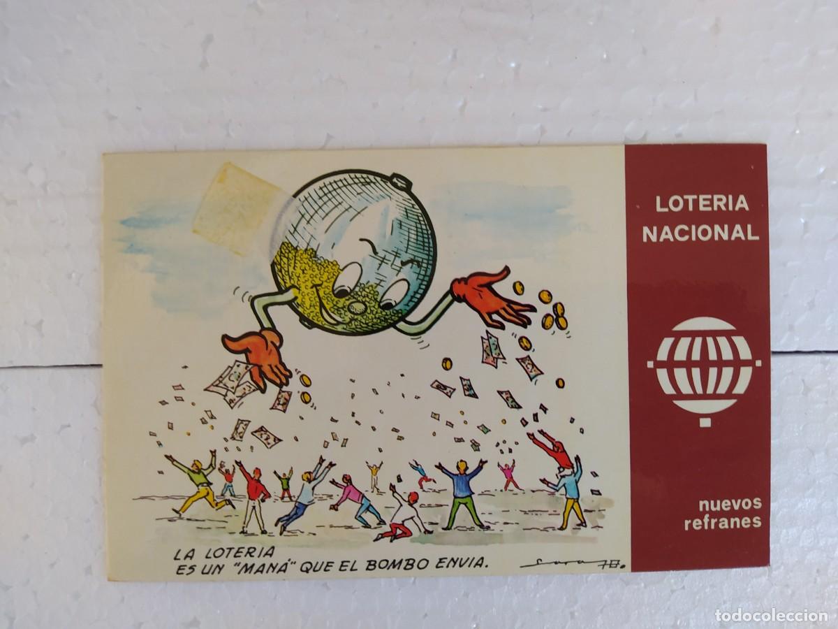 Postales: 1979 postal loter&iacute;a nacional nuevos refranes