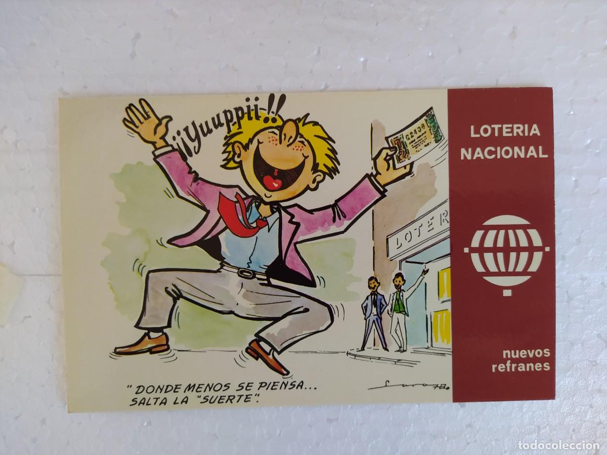 Postales: 1979 postal loter&iacute;a nacional nuevos refranes