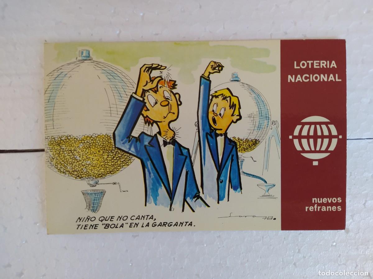 Postales: 1979 postal loter&iacute;a nacional nuevos refranes