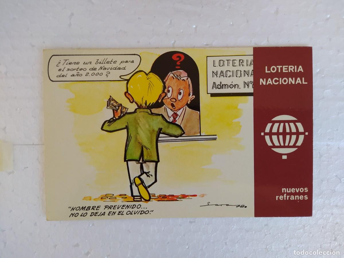 Postales: 1979 postal loter&iacute;a nacional nuevos refranes