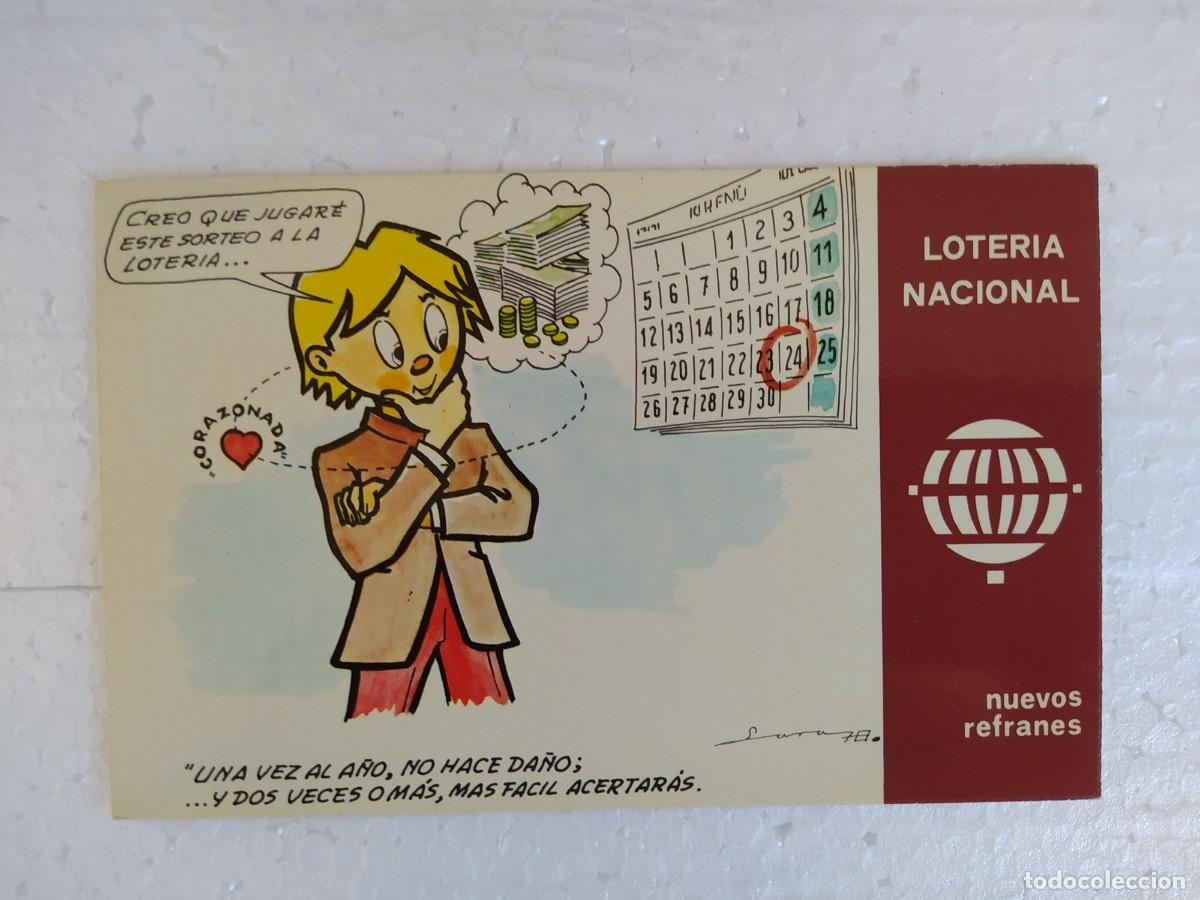 Postales: 1979 postal loter&iacute;a nacional nuevos refranes