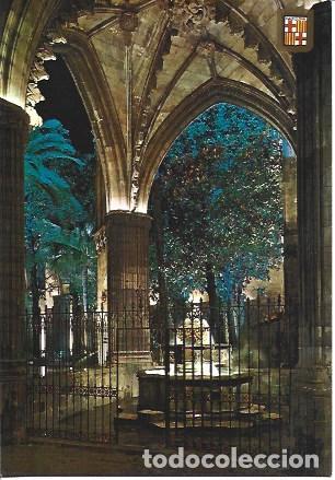 Postcards: POSTAL A7202: Claustros de la Catedral de Barcelona