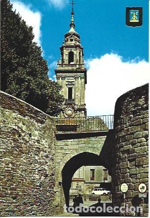 Postcards: POSTAL A7176: Lugo, Puerta Santiago