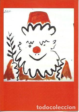 Postcards: POSTAL A7183: Payaso por Picasso