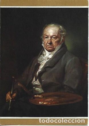Postcards: POSTAL A7240: Retrato de Goya por Vicente Lopez