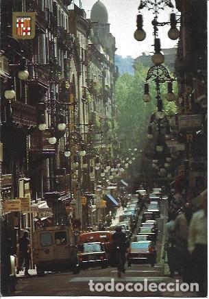 Cartoline: POSTAL A7218: Calle Ferran de Barcelona