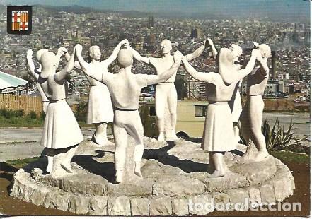 Cartoline: POSTAL A7209: Monumento a la Sardana en Barcelona