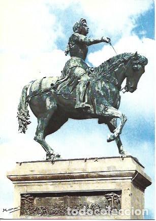 Cartoline: POSTAL A7267: Estatua de Juana de Arco en Orleans