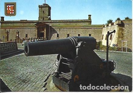 Cartoline: POSTAL A7214: Castillo de Montjuic en Barcelona