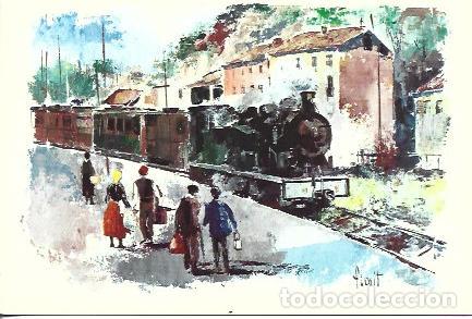 Cartoline: POSTAL A7226: Ferrocarril de Girona a Olot 1911-1969
