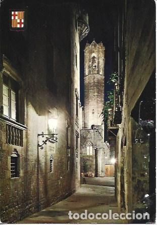 Cartoline: POSTAL A7238: Calle del Barrio Gotico de Barcelona