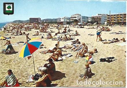 Cartoline: POSTAL A7290: Playa de Pineda de Mar