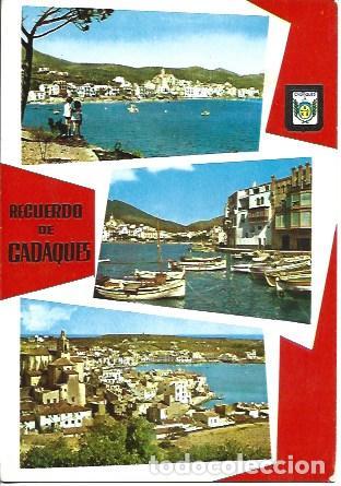 Cartoline: POSTAL A7297: Recuerdo de Cadaques