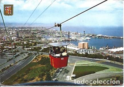 Cartoline: POSTAL A7239: Teleferico de Montjuic en Barcelona