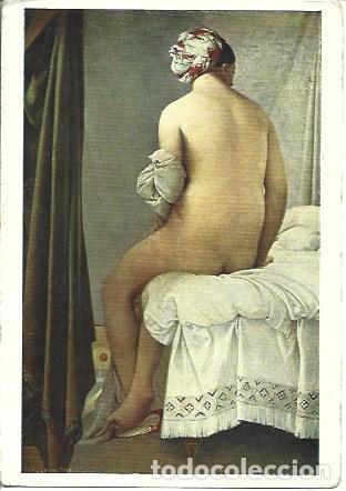 Cartoline: POSTAL A7268: El ba&ntilde;o, por Ingres
