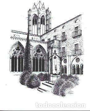 Cartoline: POSTAL A7261: Claustro del monasterio de Santa Maria de Vallbona