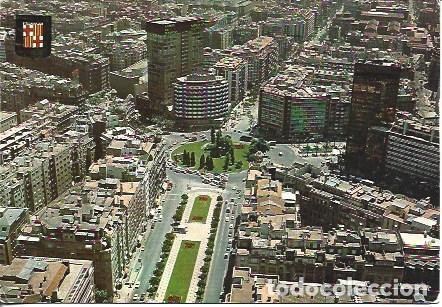 Postkarten: POSTAL A7335: Vista aerea parcial de Barcelona