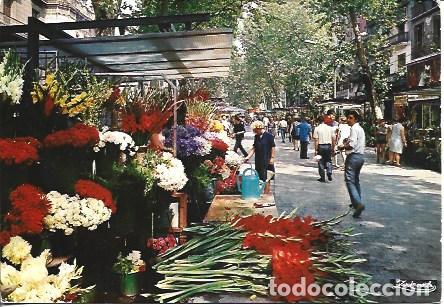 Cartoline: POSTAL A7278: Barcelona Rambla de las Flores