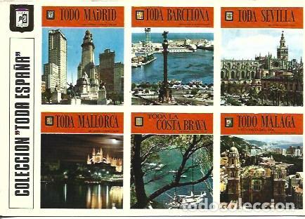 Postales: POSTAL A7370: Todo Madrid
