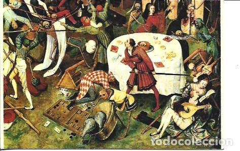 Postales: POSTAL A7382: El triunfo de la muerte, por Brueghel