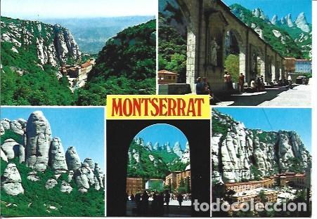 Postales: POSTAL A7380: Vistas varias de Montserrat