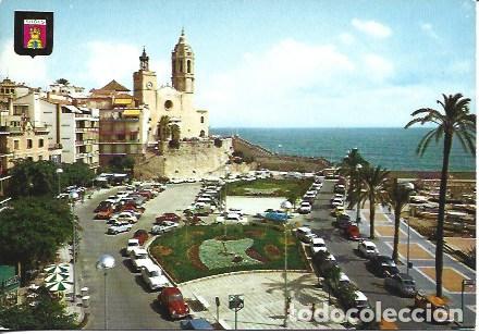 Postales: POSTAL A7296: Vista aerea de Sitges
