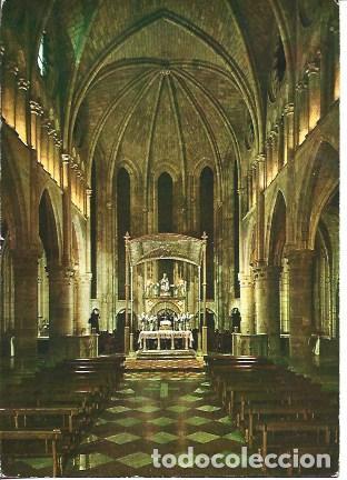 Postales: POSTAL A7400: Interior del Santuario de Roncesvalles