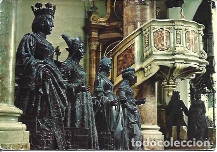 Postales: POSTAL A7427: Detalle de iglesia de Inssbruck