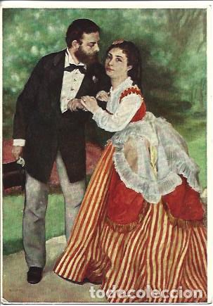 Postkarten: POSTAL A7442: El sr. Y la sra. Sisley, por Renoir