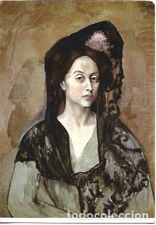 Postales: POSTAL A7435: Retrato de la Sra. Canals por Picasso