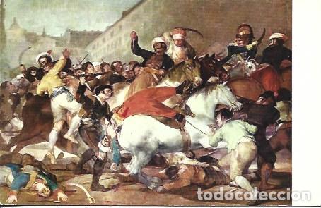 Postales: POSTAL A7447: El dos de mayo en Madrid, por Goya