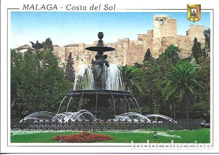 Postais: POSTAL A7525: Fuente de las Tres Gracias en Malaga