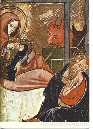 Postais: POSTAL A7359: Fragmento de tabla con la Natividad