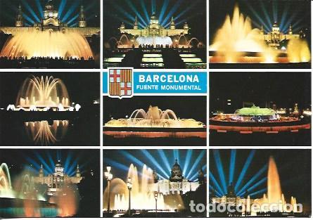 Postcards: POSTAL A7376: Fuentes en Barcelona