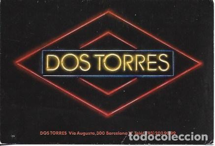 Postcards: POSTAL A7607: Publicidad de Dos Torres en Barcelona