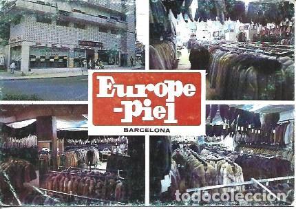 Postcards: POSTAL PUBLICITARIA A7404: Europe Piel de Barcelona y Benidorm
