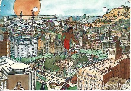 Postcards: POSTAL A7421: Ilustracion de Barcelona