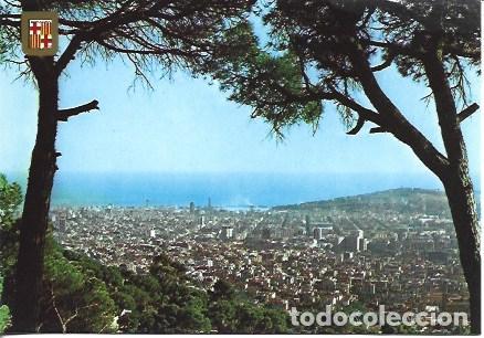 Postcards: POSTAL A7424: Panoramica de Barcelona