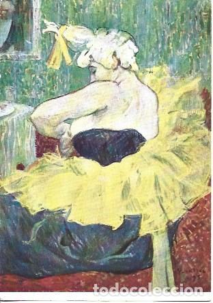 Postales: POSTAL A7655: La Payasa, por Toulouse Lautrec
