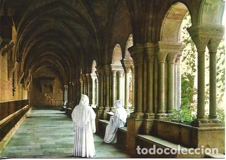 Postales: POSTAL A7700: Claustro del Monasterio de Poblet