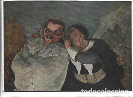 Postales: POSTAL A7737: Crispin et Scarpin por Daumier