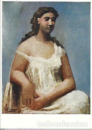 Postais: POSTAL A7742: Femme Assise, por Picasso