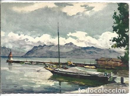 Postais: POSTAL A7745: El puerto, por Morges
