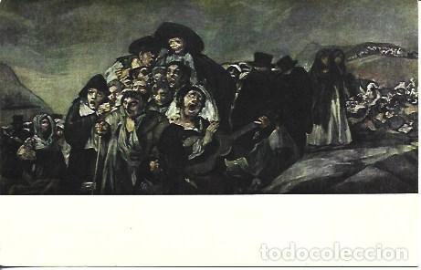 Postales: POSTAL A7514: La romeria de San Isidro por Goya