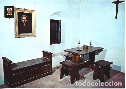 Postales: POSTAL A7785: Sala de las primeras conferencias de Colon en La Rabida