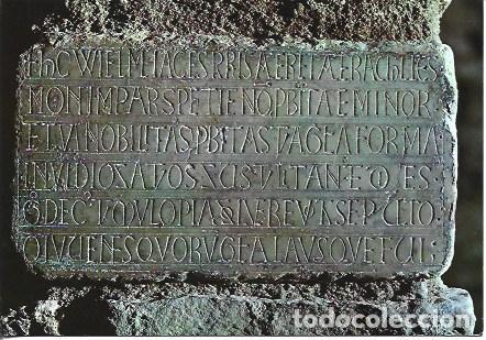 Postais: POSTAL A7568: Lapida en Sant Miquel del Fai
